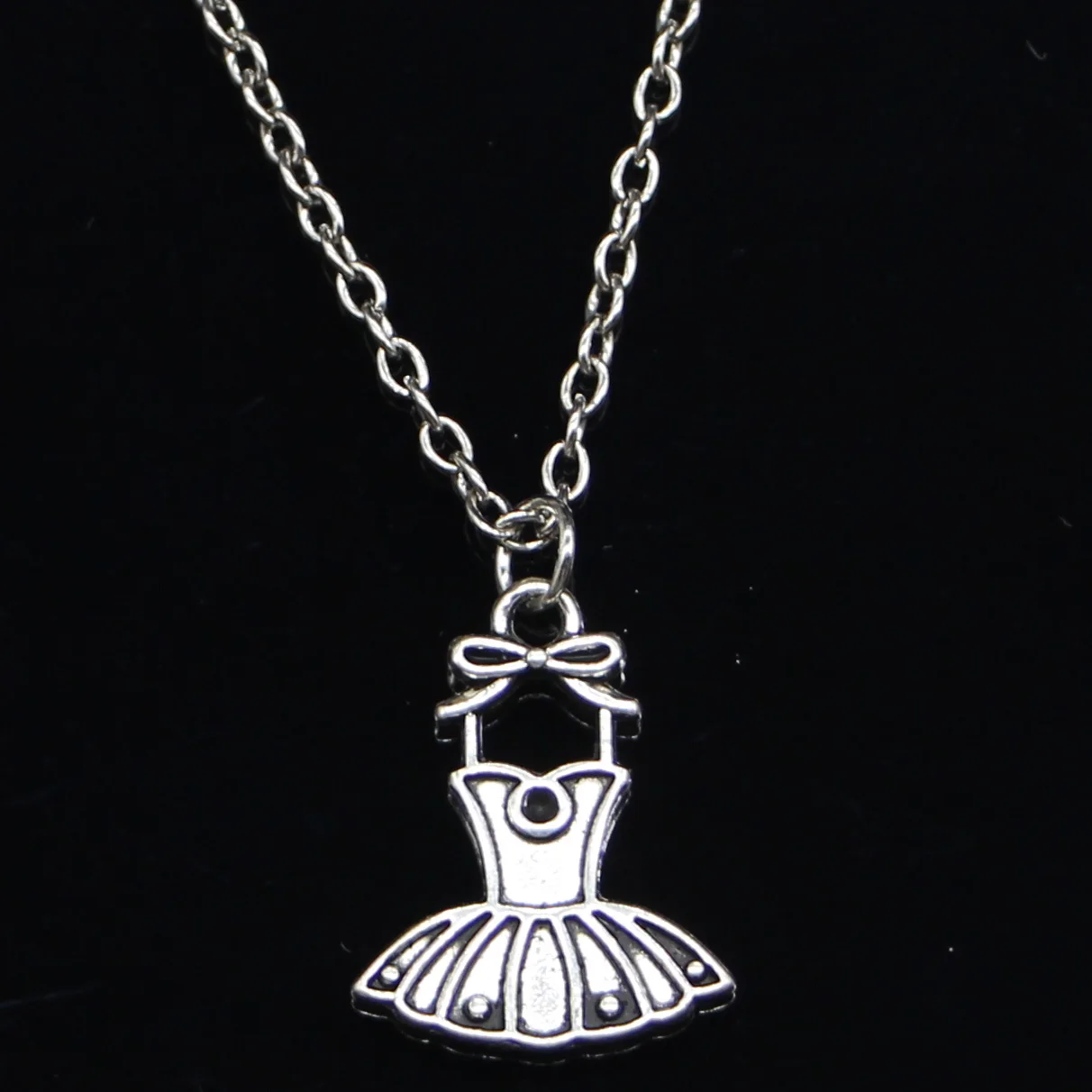 Новое модное ожерелье 20х16 мм балетное платье-пачка балерины юбка подвески
