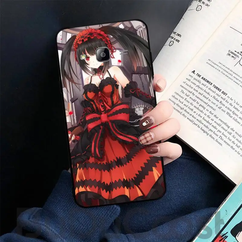 

Tokisaki Kurumi anime Phone Case For Samsung galaxy S 7 8 9 10 20 edge A 6 10 20 30 50 51 70 note 10 plus