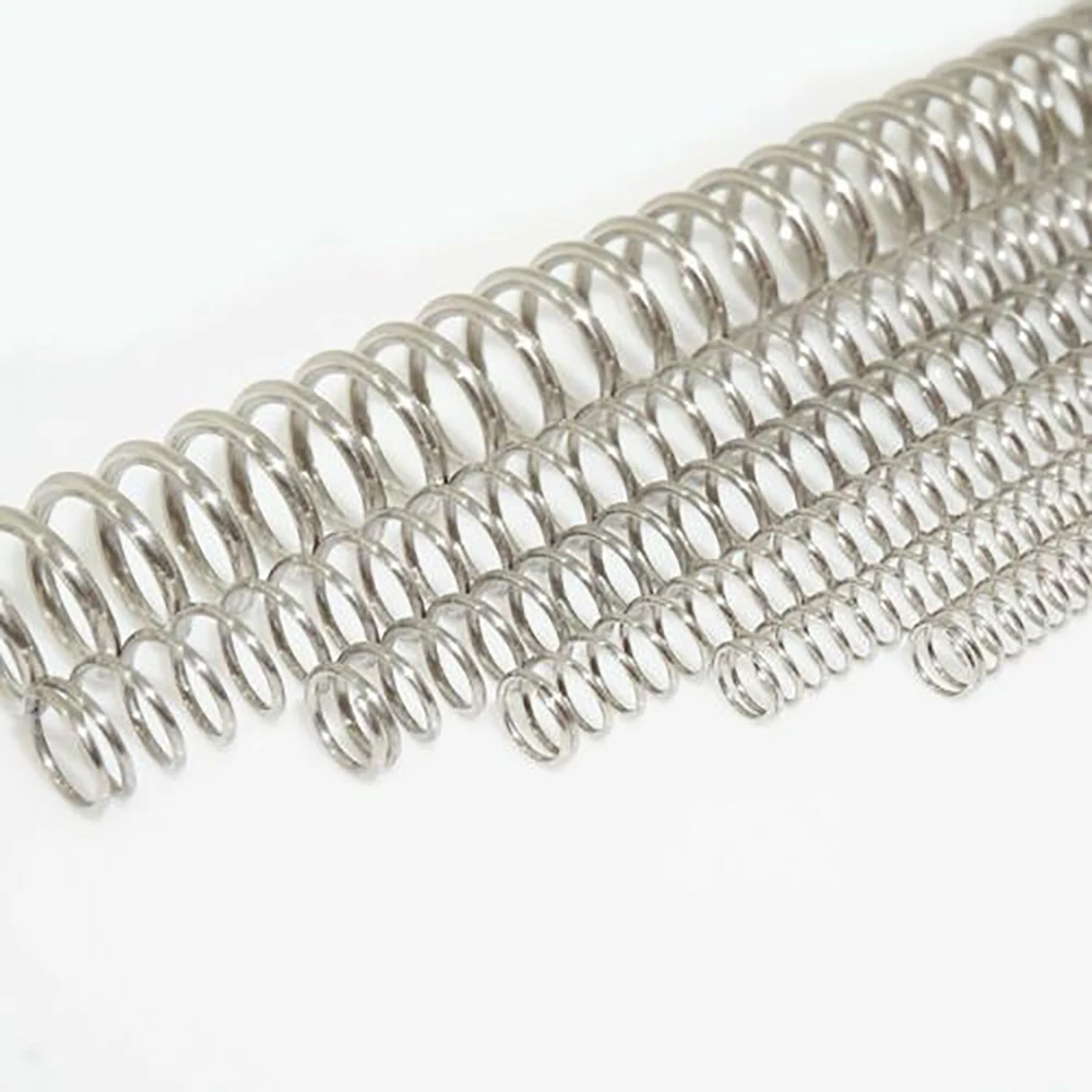 

1PCS dia 0.3-0.8mmOD 3mm to 10mm Length 305mm 304 Stainless Steel Spring Compression Pressure Springs customize size