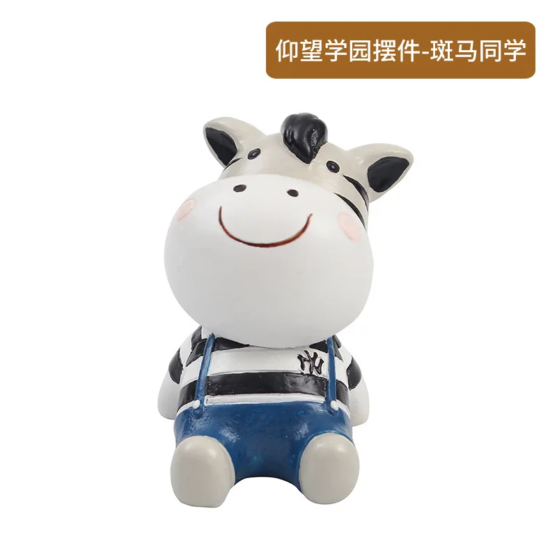 Украшение для стола в автомобиле богиня милая мультяшная кукла-животное милое