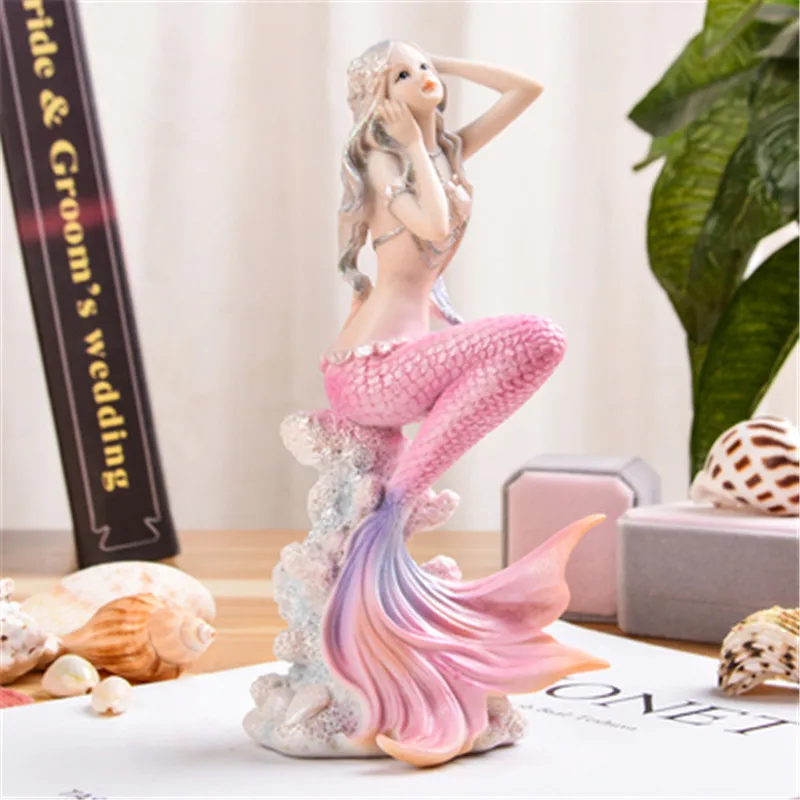 

European Style Resin Angel Decoration Fashion High Range Creative Living Room Wine Cabinet Ornament Christmas Gifts X5226