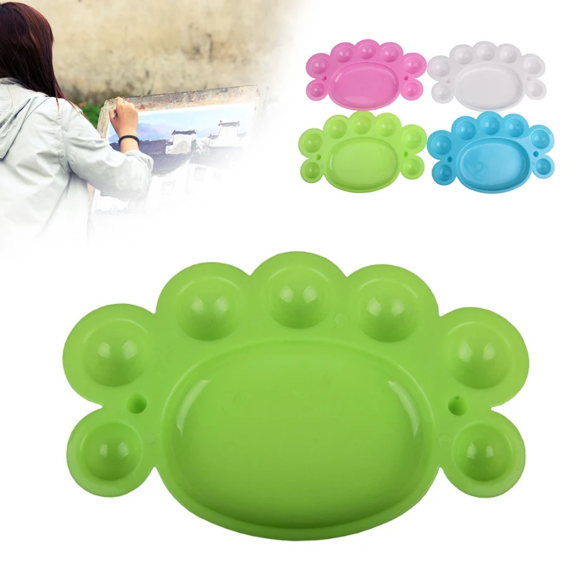 Палитра для рисования на поддоне 4 цвета 1 шт. палитра лаков ногтей | Красота и