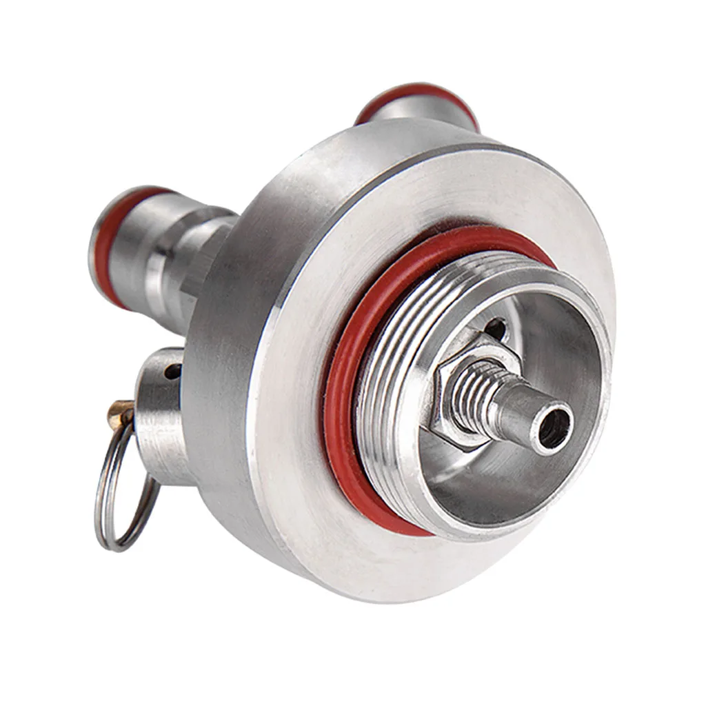 

Stainless Steel Keg Growler Spear Dispenser with 12 Beer Hose for Beer growler