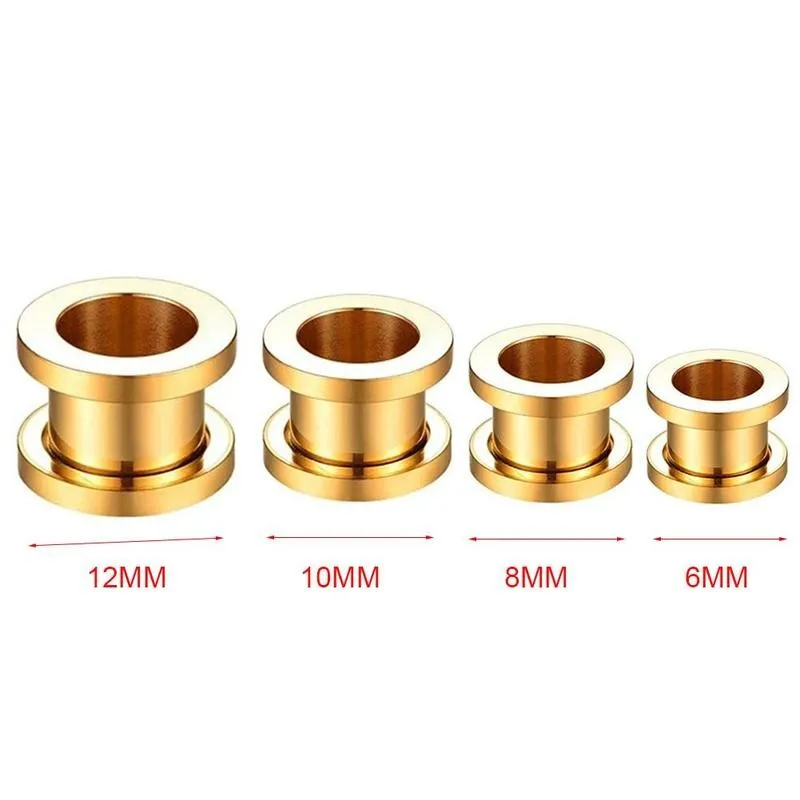 1 шт. стальная Пинна для ушей двойной Гудок Расширения тела пирсинг ювелирные