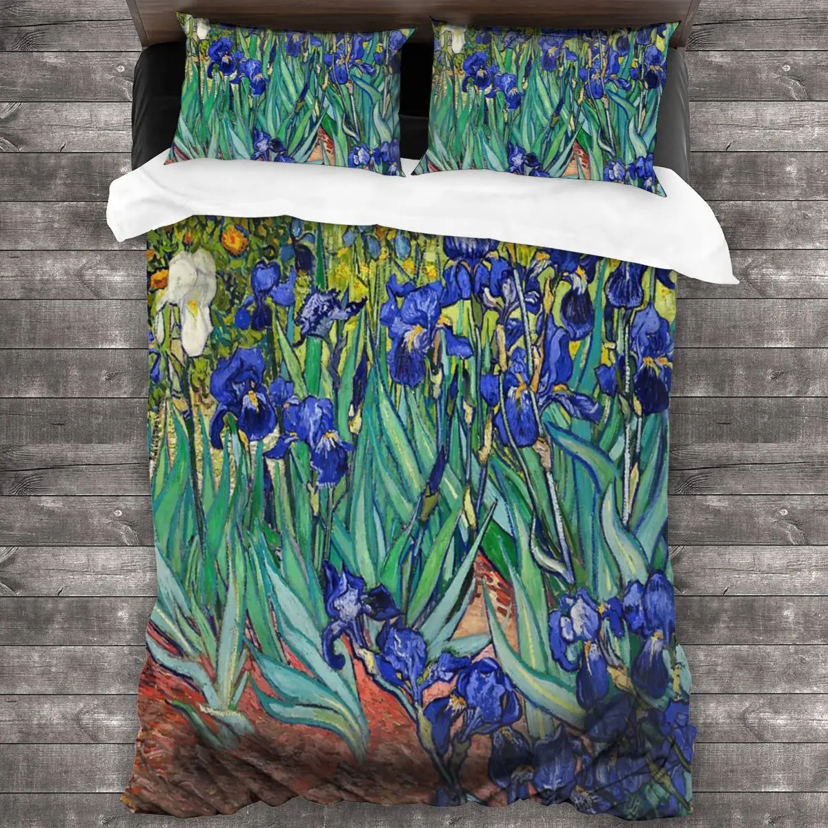 

Irises By Vincent Van Gogh Linens Bedspread Bedding Set Duvet Cover Bed Duvets Home Textiles Quilt And Bed Cover