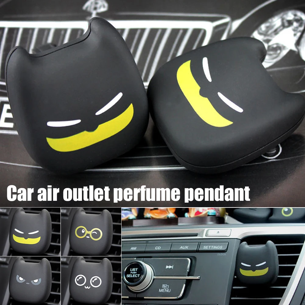

Car Air Freshener Demon Air Outlet Car Perfume Air Vent Fragrant Aroma Diffuser New Refillable Car Styling Interior Dropshipping