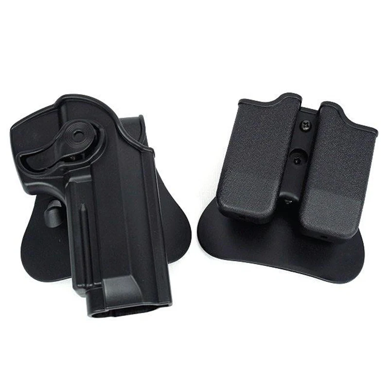 

IMI Tactical Gun Belt Holster for BERETTA M9 M92 M96 Airsoft Military Right Hand Pistol Holster with Magazine Pouch Gun Sling
