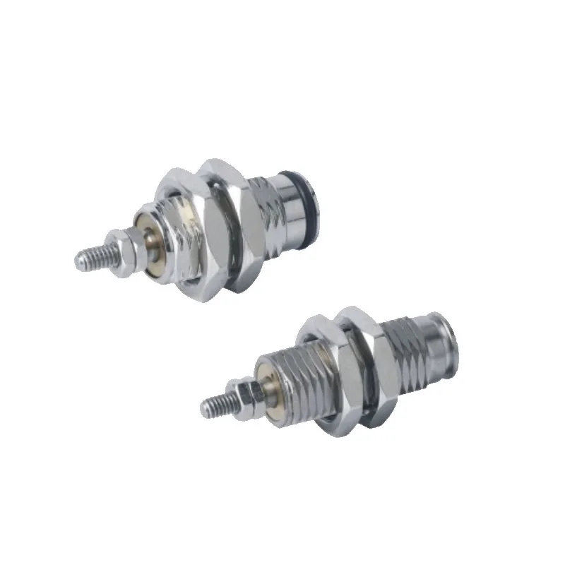 

CJP bore 6mm X 10mm stroke CJP Series panel mount type needle cylinder pneumatic air cylinder