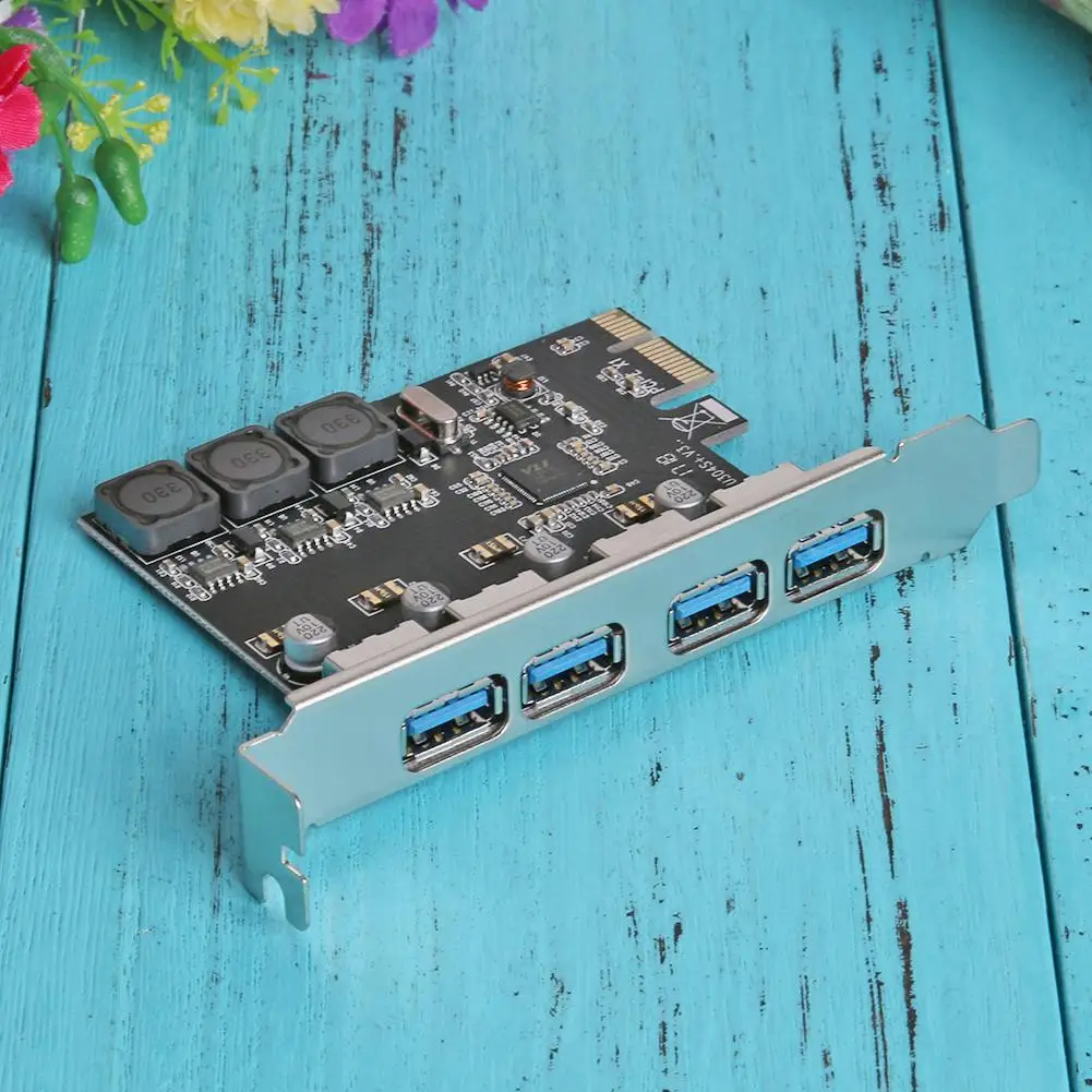 u3v04s карты usb 4 порты 5 гбитс superspeed pci e к usb 30 pci exp