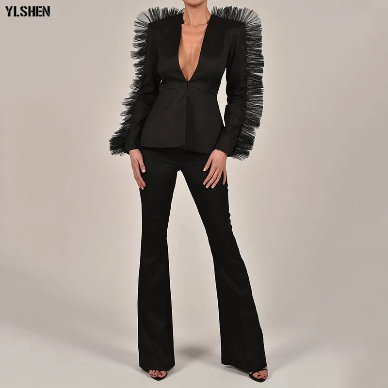 

Fashion Two Piece Set African Dresses for Women Long Sleeve Tops + Short Pants African Clothes White African Dress Clothing 2019