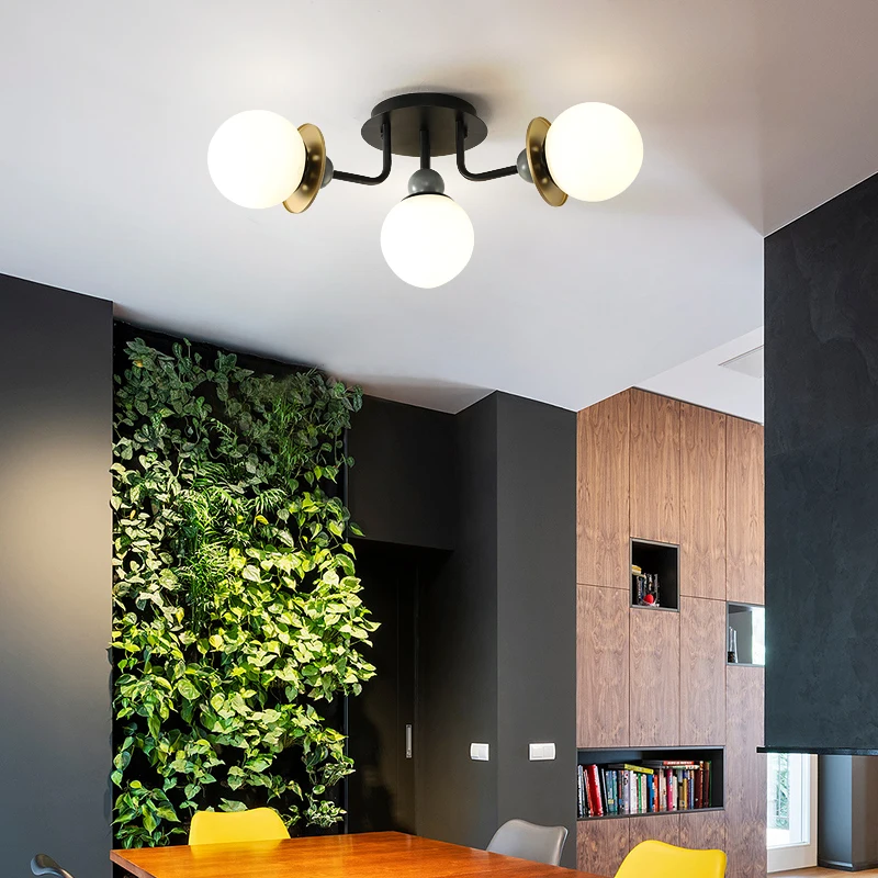 Ceiling ceiling lamp kitchen LED branch modern gloss magic bean bedroom main corridor Xuanguan | Лампы и освещение