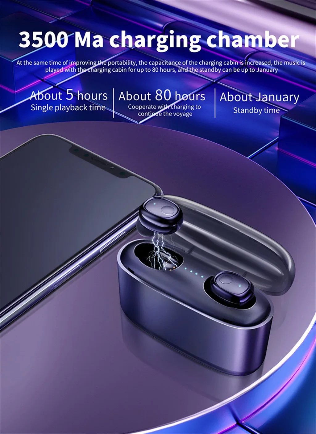 30 # беспроводные наушники Bluetooth 5 гарнитура TWS мини стерео спортивные с микрофоном