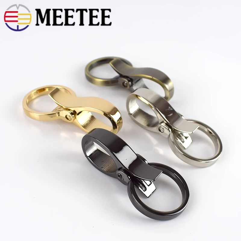 Meetee 4/10pc ID25mm Metal Bags Strap Buckles Lobster Clasp DIY Dog Collar Clip Snap Hook Keychain Hardware Part Accessory BF055 | Дом и сад