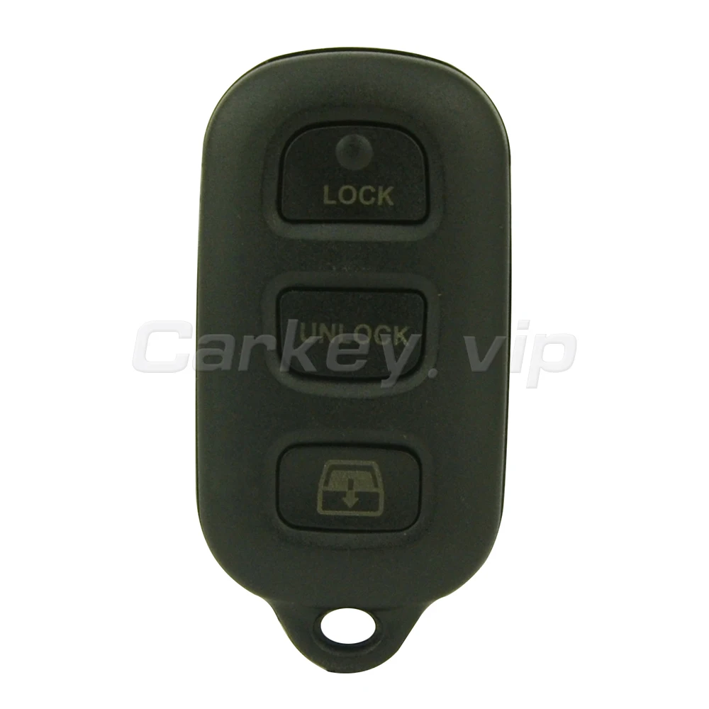 Remtekey 2 шт. дистанционный ключ брелок от машины 4 кнопки для Toyota Sequoia 4runner
