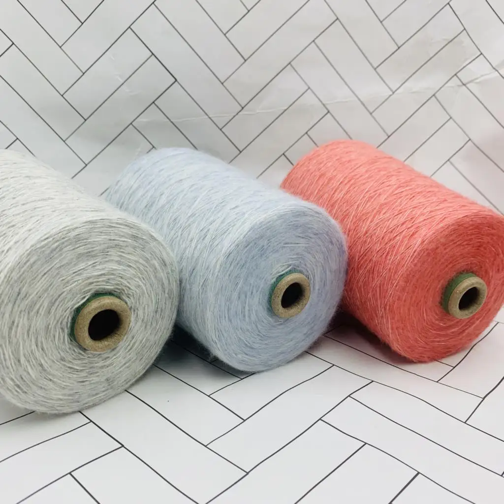 

Мохеровая пряжа для вязания крючком, 500 г/лот