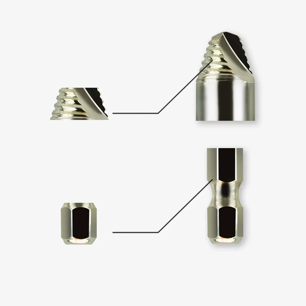 

5Pcs Screw Extractors Broken Easy Out Removal Tool Threaded Type Wood Nut