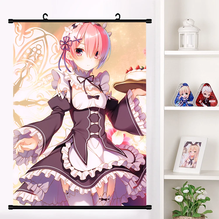 Аниме Re: zero kara hajimeru isekai seikatsu Beatrice Emilia настенный плакат коллекция домашнего декора