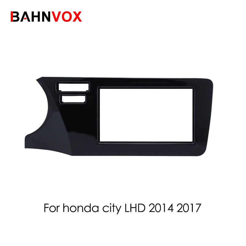 

9" Car Radio Frame ABS Plastic Panel For Honda City Lhd 2014 2017 Android Auto GPS Multimedia Video Player Navigation Plate