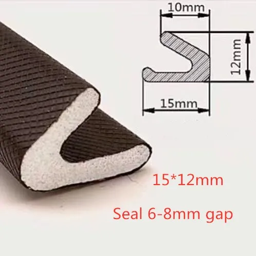 Бесплатная доставка Пенополиуретан звукоизоляция уплотнение зазоров для дверей