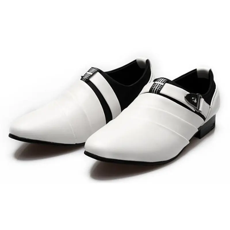 QWEDF 2018 платье в деловом стиле кожаные ботинки рабочие мужские туфли оксфорды с