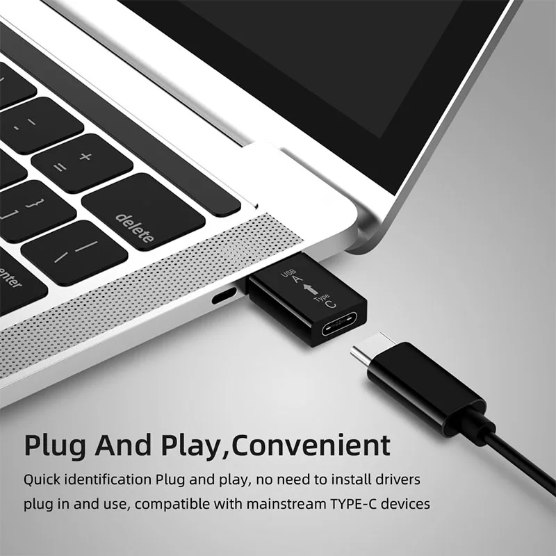 Конвертер Type c с адаптером USB 3.0A высокоскоростной конверсионный интерфейс