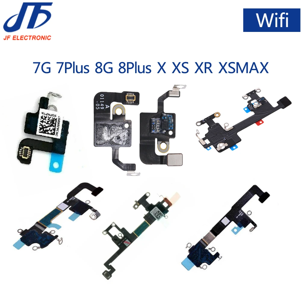 Антенна Wi Fi гибкий кабель для iPhone 7 7G 8 8G Plus X XS XR MAX Запасные Части 50 шт./лот|Шлейфы