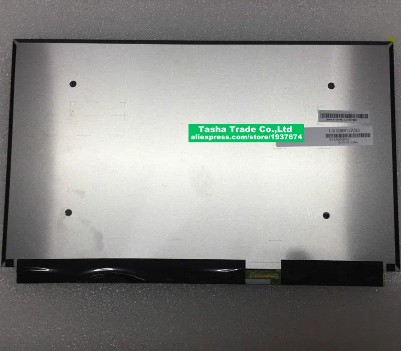 

12.5" Touch Screen assembly For Toshiba P25W P25W-C2300-4K P25W-C2304-4K digitizer LQ125M1JW33 LCD SCREEN ASSEMBLY