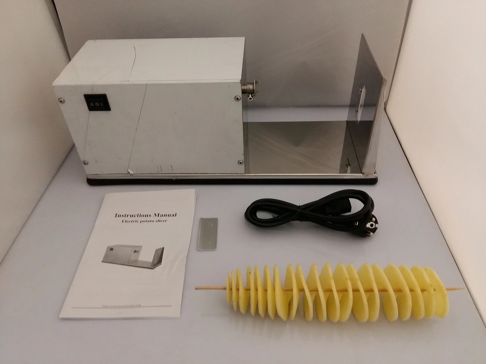 Electric Tornado potato machine spiral cutting cutter /potato chips | Инструменты