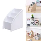 Пластиковый трапециевидный ящик для хранения с 3 перекладинами для телевизора кондиционера и пульта дистанционного управления креативный органайзер для гостиной офиса для мелочей