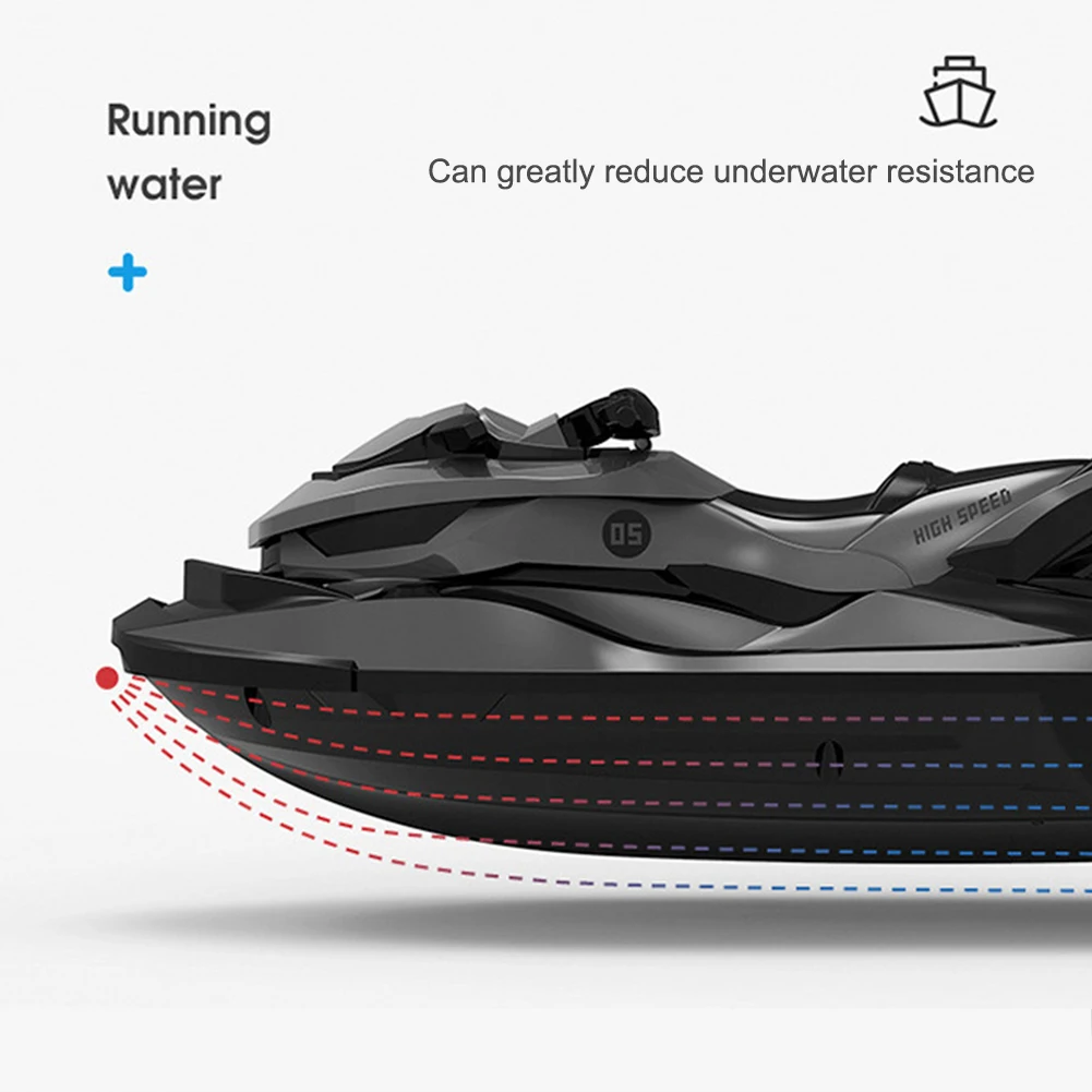 Мини радиоуправляемая лодка M5 2 4 ГГц 50 метров дистанционное управление летняя