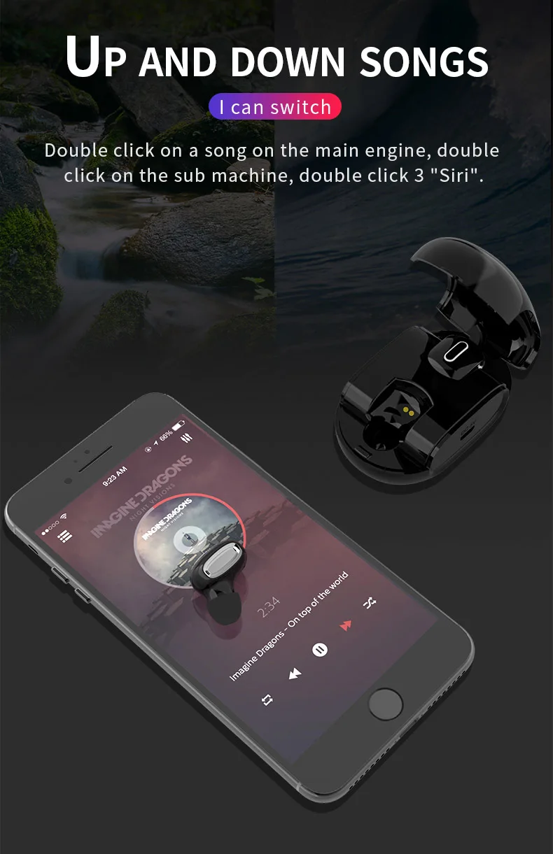 Наушники Bluetooth гарнитура G2 TWS беспроводные наушники Bluetooth 5,0 в ухо громкой связи Наушники быстрее скорость PK i10 i11 i12 tws