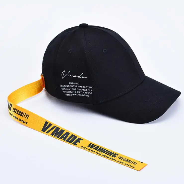 Бейсболка мужская с длинными ремешками Модная хлопковая бейсболка в стиле