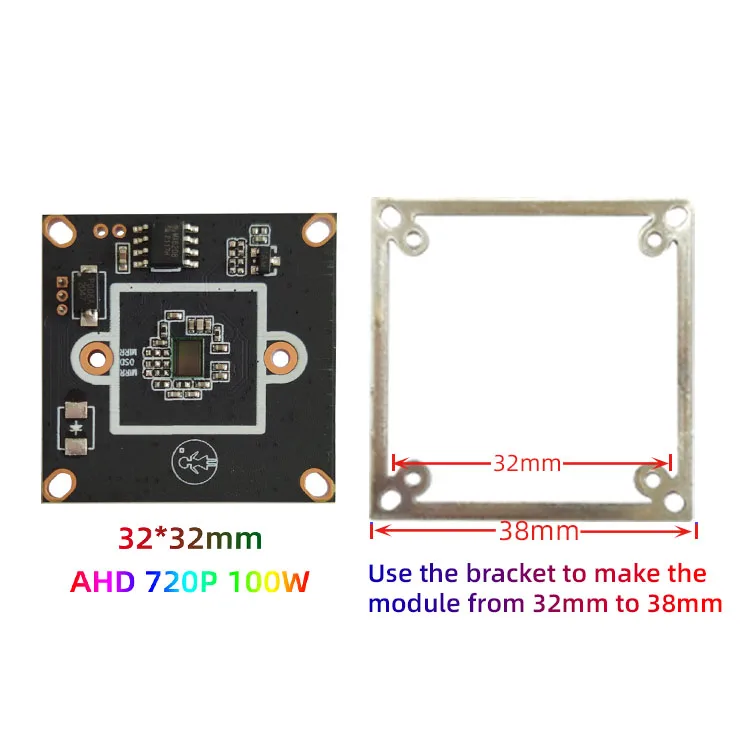 AHD-камера PCB Chip Night Vision OEM Micro 720P Cmos CCTV Mini плата камеры Module |