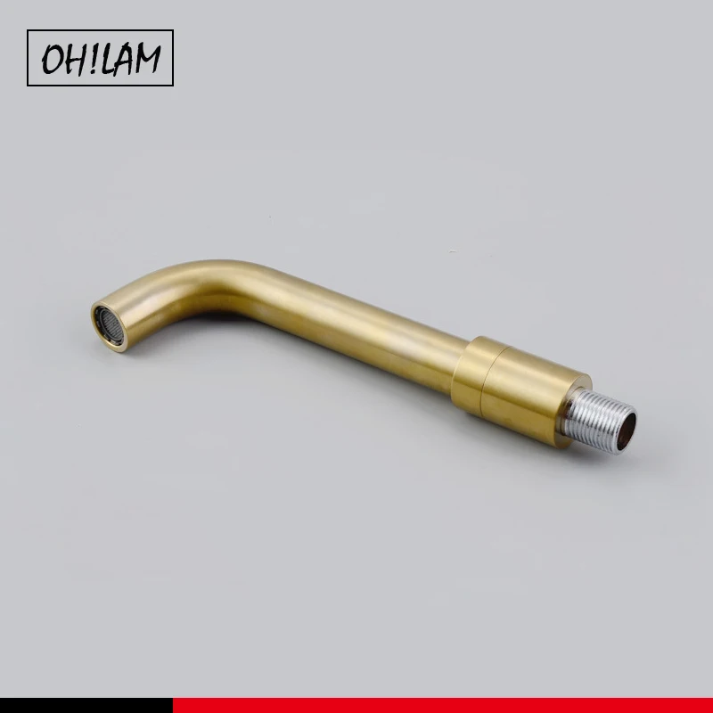 Матовый черный картина настенный кран Ванная комната для раковины носик твердая