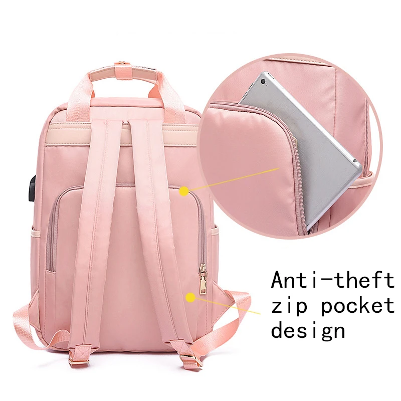 женский рюкзак с внешней зар