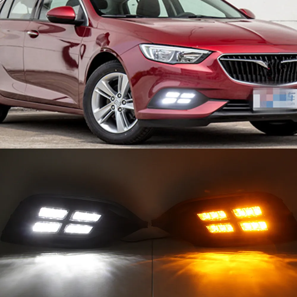 CSCSNL 2 шт. 12 В светодиодный дневный ходовой светильник DRL Дневной с поворотом ABS