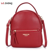 yizhong leather mini fashion backpack for women bags multifunction handbags luxury designer large capacity backpack purse bolsos