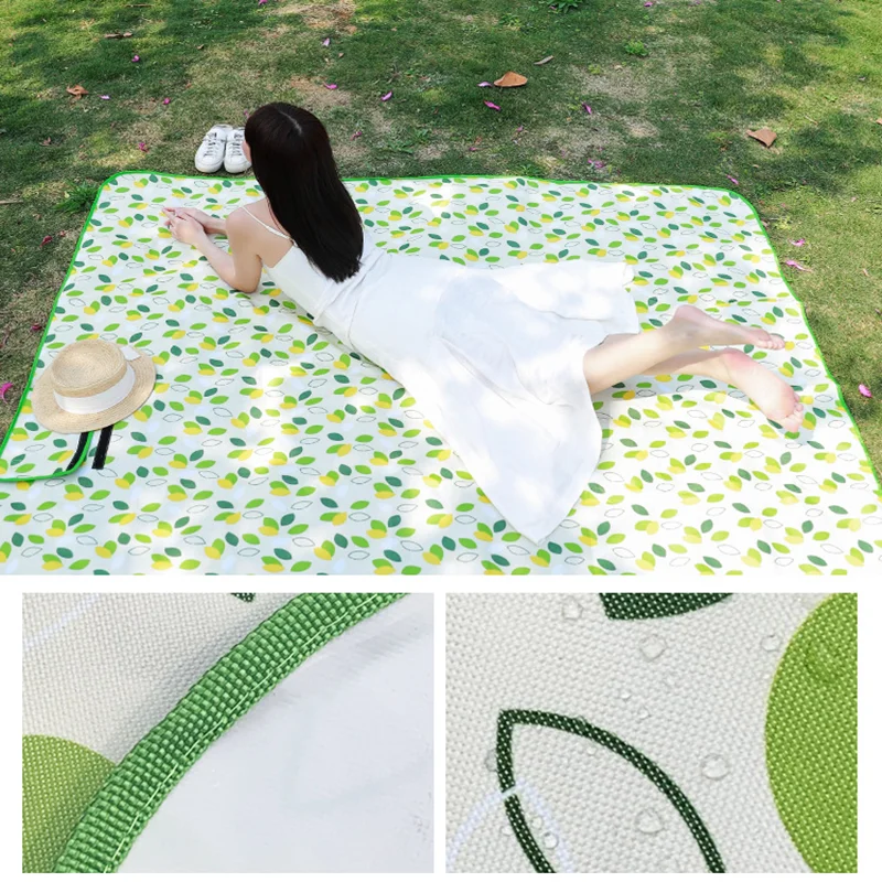 

Влагостойкий коврик из ткани «Оксфорд», уличный портативный водонепроницаемый тканевый мат для пикника и кемпинга, для пляжа, для семейных ...