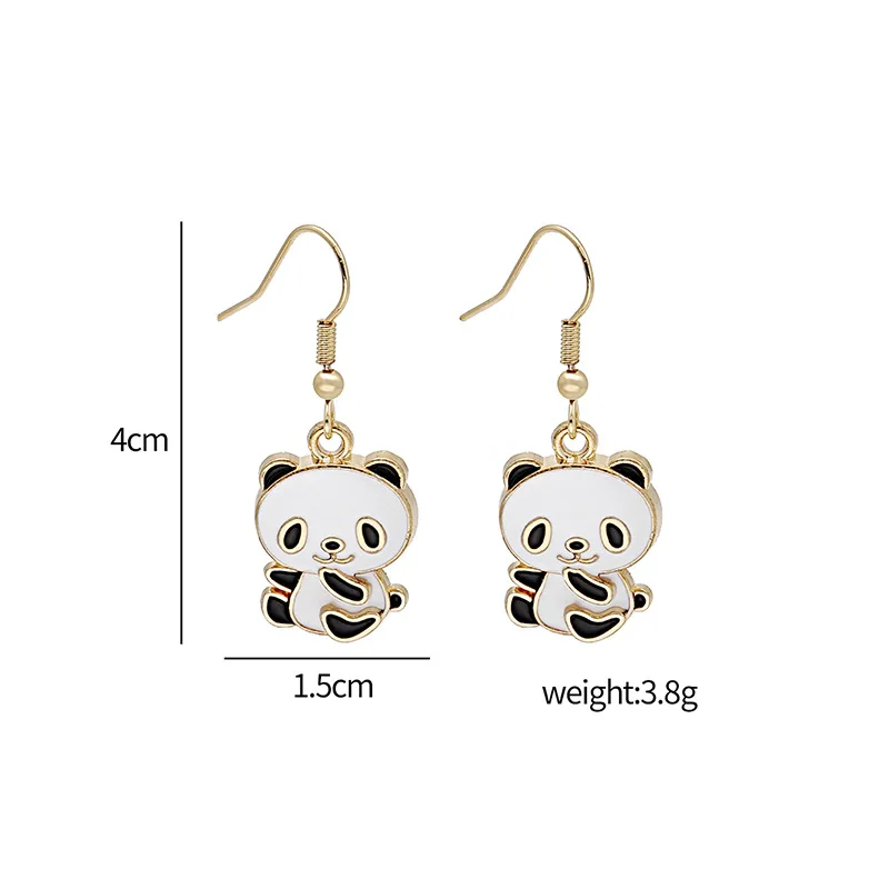 Новые Изысканные милые металлические геометрические серьги в китайском стиле с