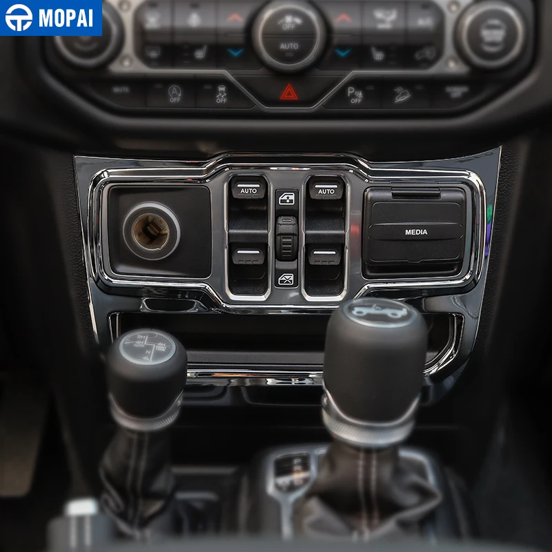 MOPAI Автомобильная панель управления кондиционер кнопка для окна декор наклейка