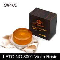 leto 8001 4x1 5cm wood box violin viola cello round rosin violin parts music instrument accessory