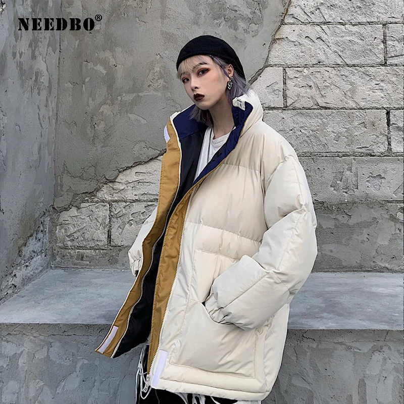 Winter Jacket Women Plus Size Parka Mujer Ladies Puffer Coat Warm Jackets Elegant Casaco Stand Collar Outwear | Женская одежда