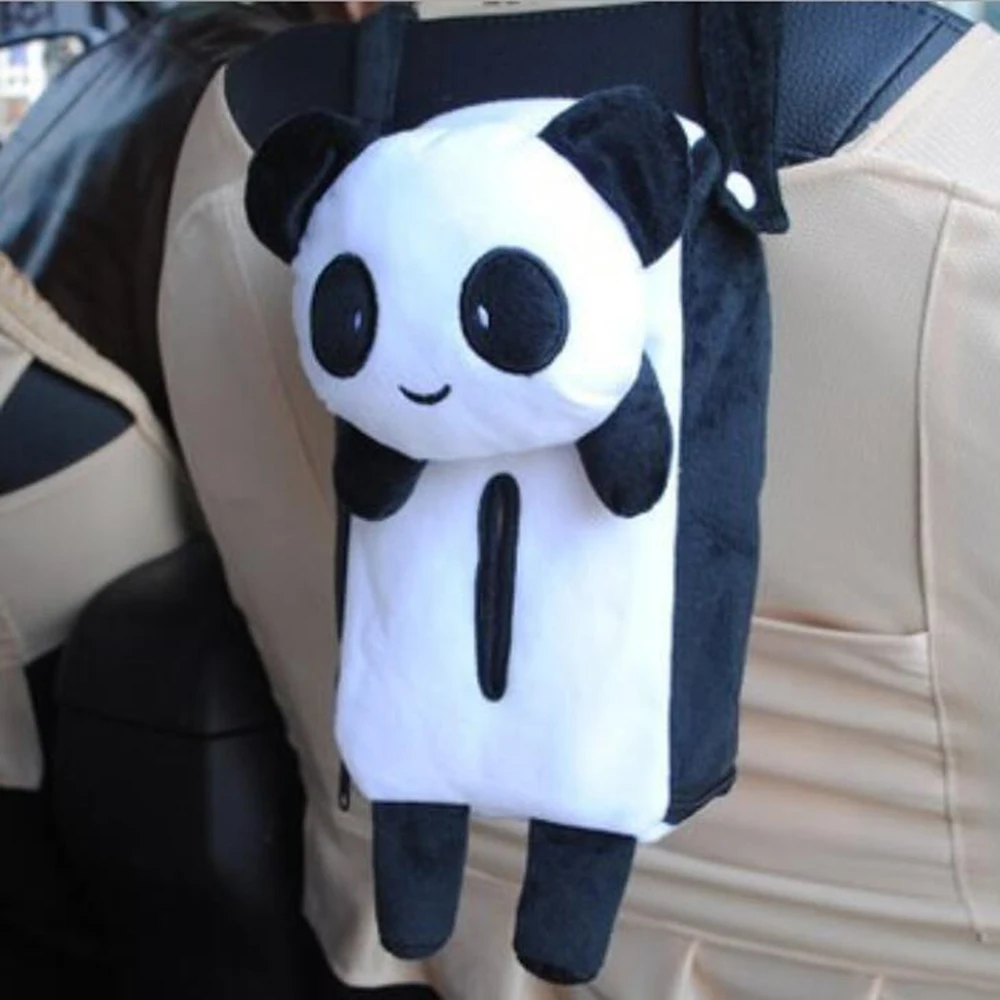 Милая мягкая портативная подвесная коробка для салфеток дома и офиса