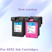 PY 63XL Cartridge Compatible for hp 63 XL Ink Cartridge for hp63 Deskjet 1110 2130 2131 2132 3630 4250 5220 5230 5232 5252