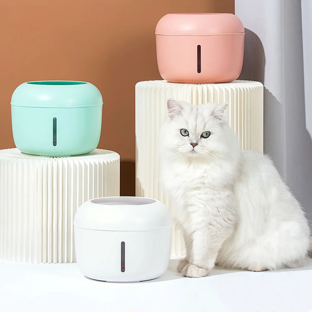 

2.5L Automatic Drinker Pet Dog Cat Drinking Fountain Feeding Water Flowing Fountain Pet Cat Drinking Bowl