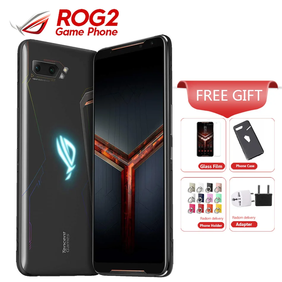 Asus ROG телефон 2 игровой смартфон 128 Гб ROM 8 RAM ZS660KL Snapdragon 855 Plus 6000 мАч NFC Android 9 0 6 59