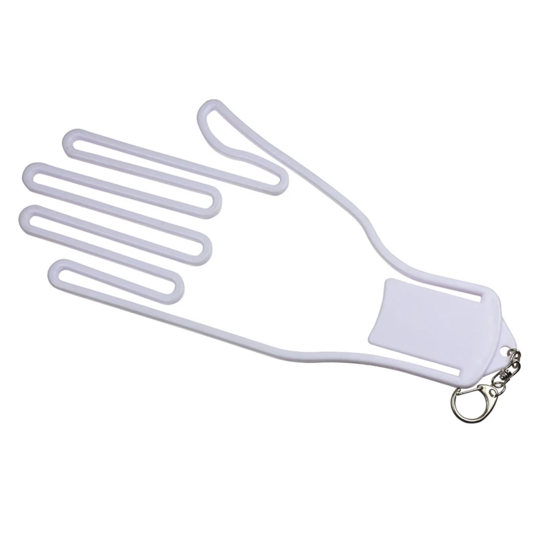 

5 Colors Golfer Gloves Stretcher Golfer Tool Gear Plastic ABS Golf Gloves Holder Hanger Stretcher