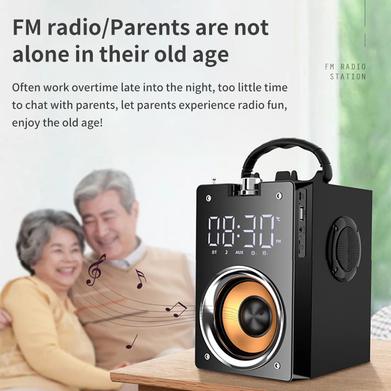 Большая мощность Беспроводная Bluetooth колонка стерео сабвуфер бас динамик s