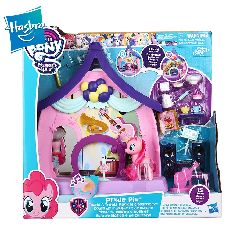 

Hasbro Anime My Little Pony Doll Action Figure Model Magic School Game Set Kids Toy Christmas Gifts Twilight Sparkle