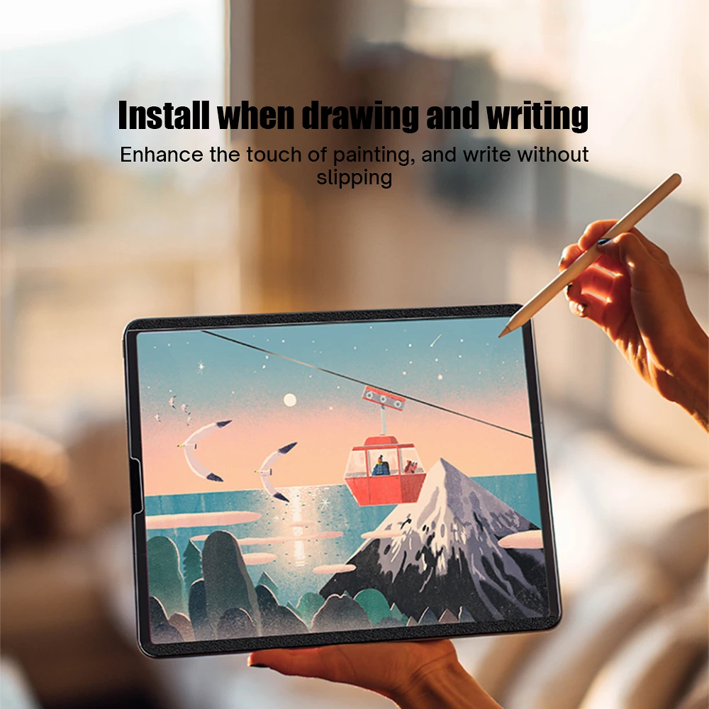 HOCE Paper Feel Screen Protector Film For iPad Pro 11 2021 2020 2018 Air 4 10.9 10.2 Removable Magnetic Attraction | Компьютеры и офис